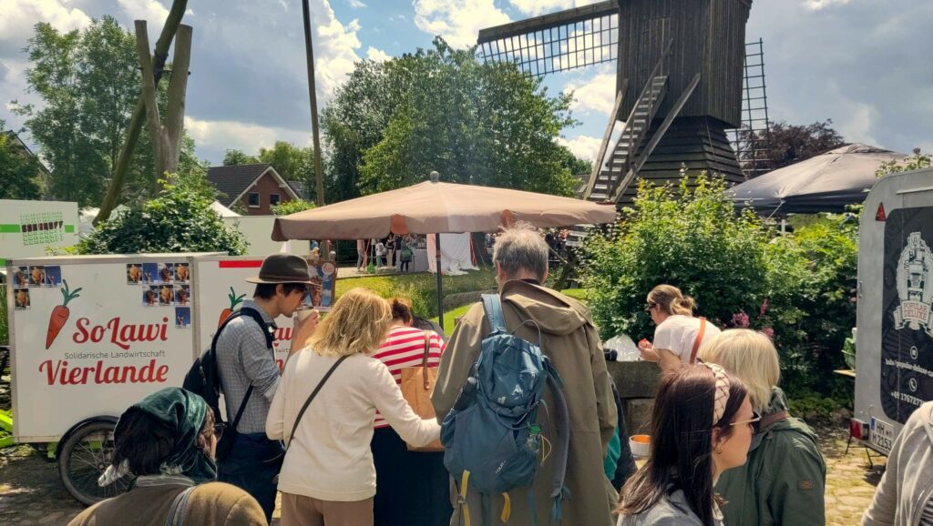 Impressionen von unserem Stand auf dem Vierländer Erdbeerfest 2024